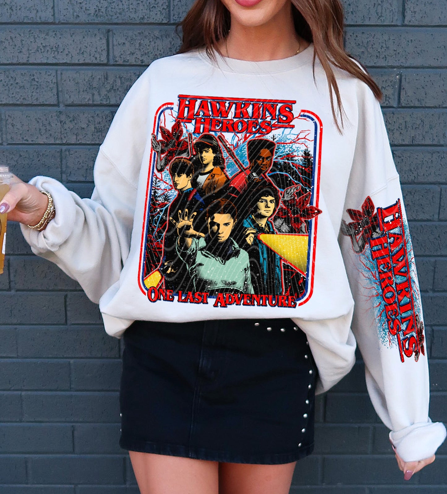 Hawkins Heroes Graphic Tee