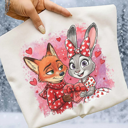 Furry Couple Graphic Tee