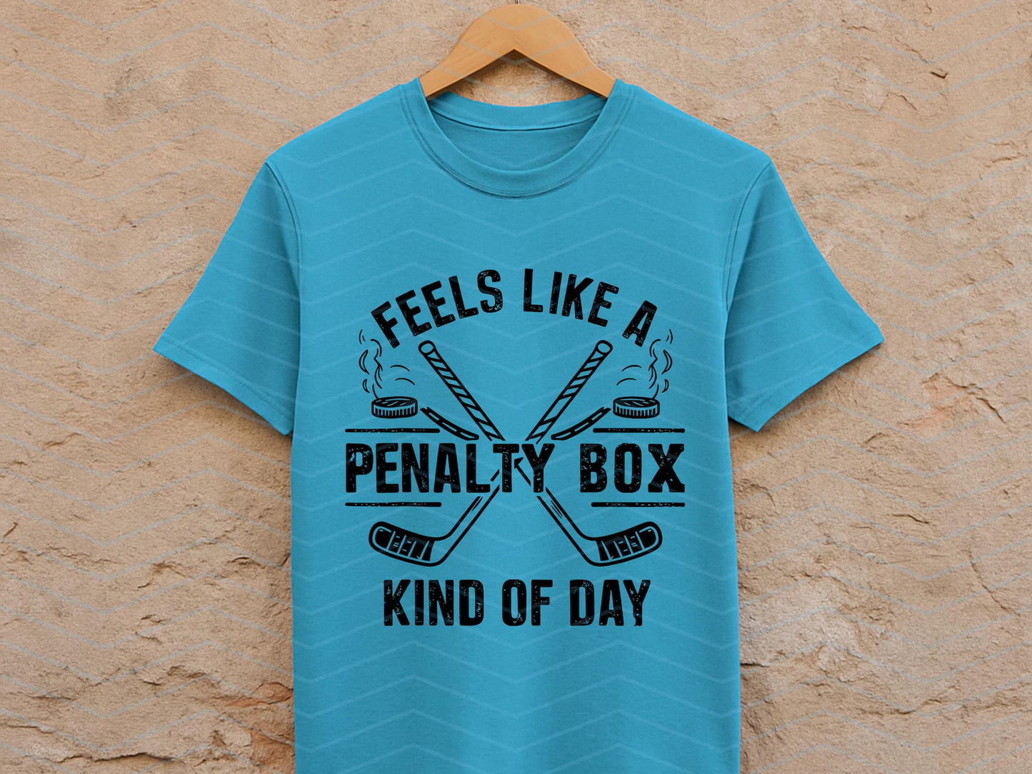 Feels Like a Penalty Box Kind of Day Graphic Tee