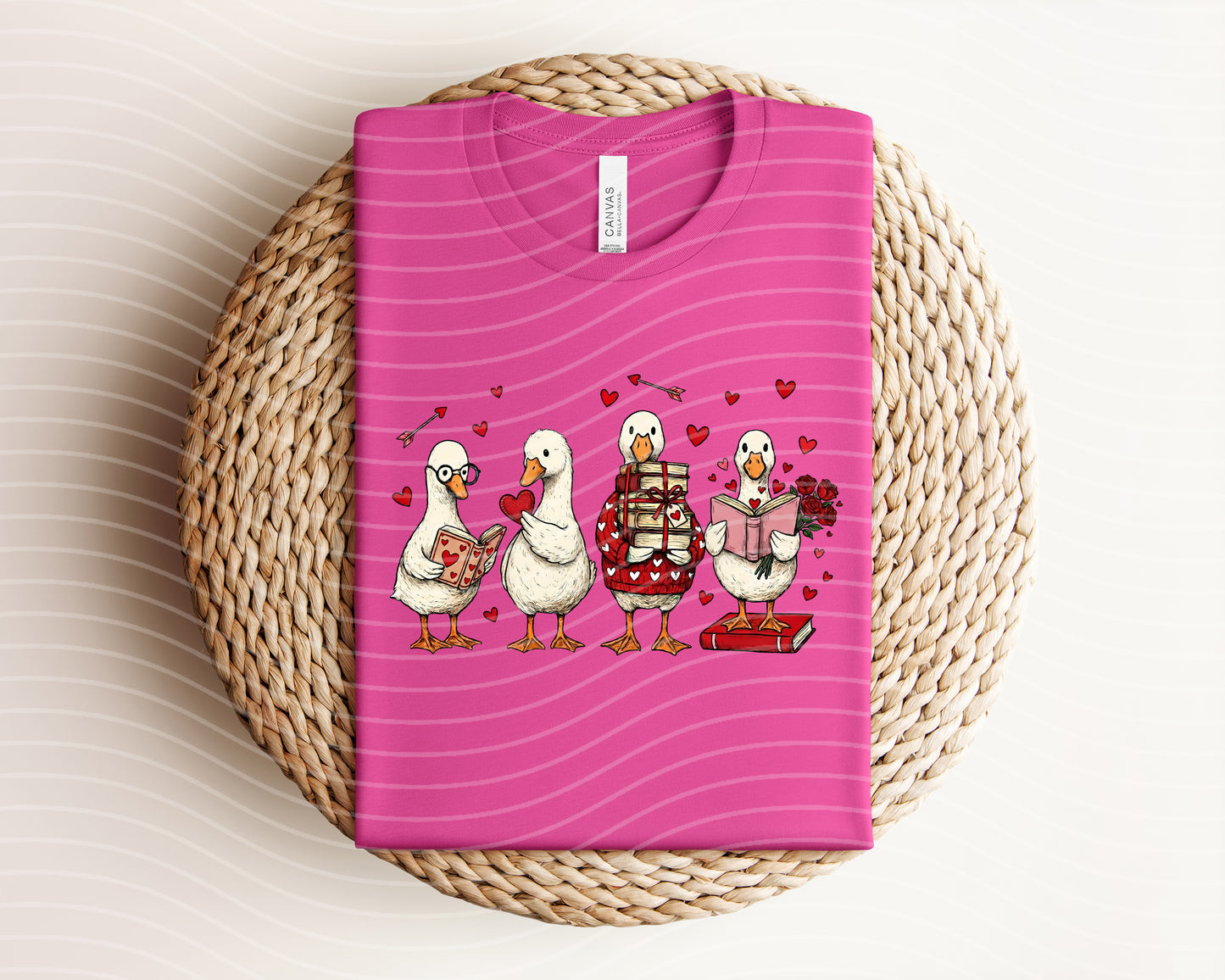 Love Reading Geese Graphic Tee