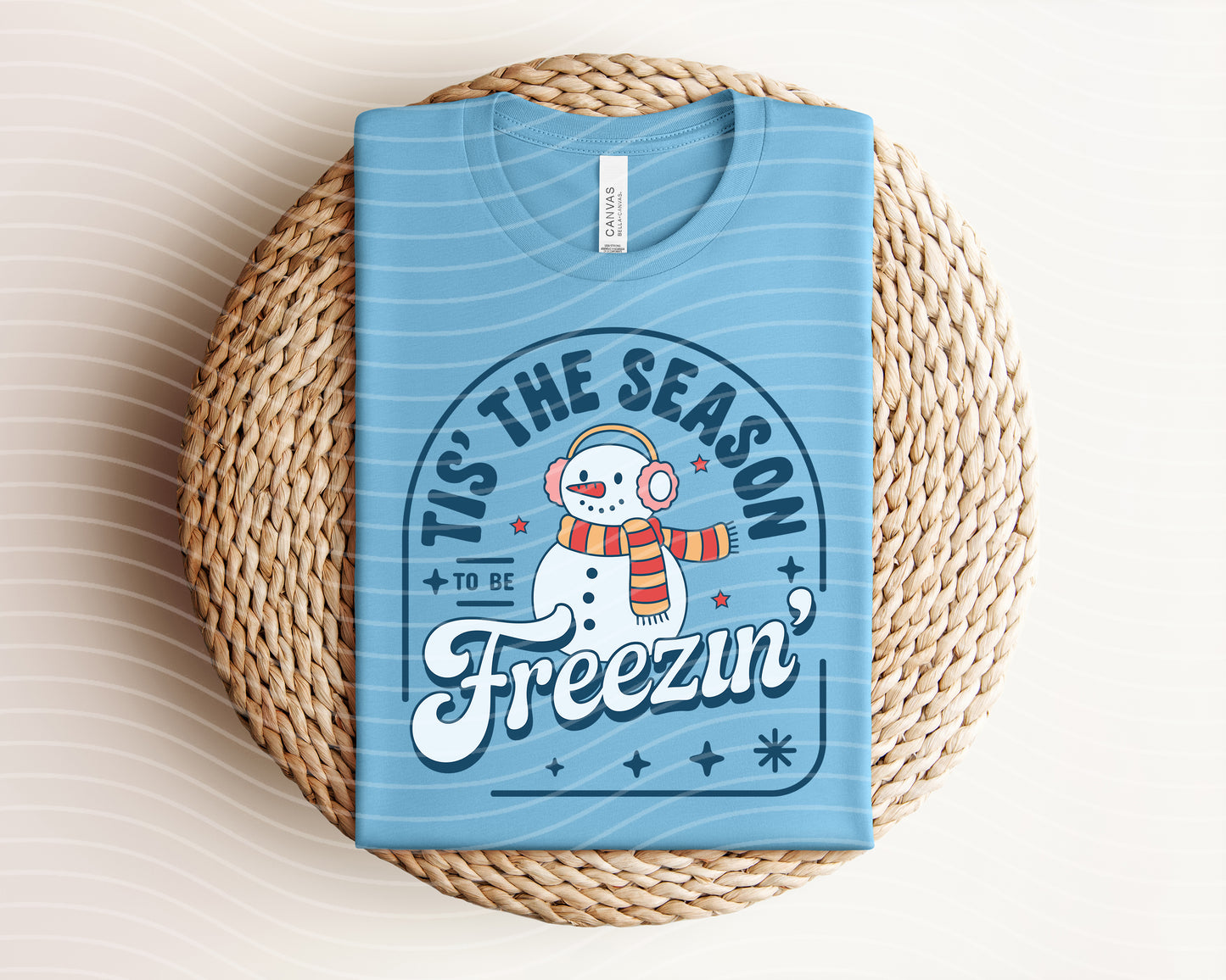 Tis the Season to Be Freezin Graphic Tee