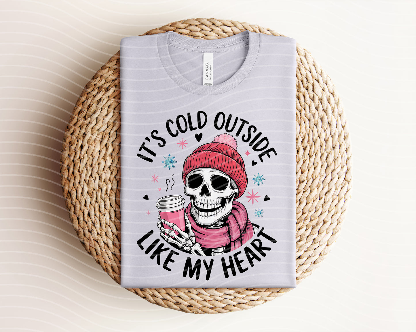It's Cold Outside Like My Heart Graphic Tee
