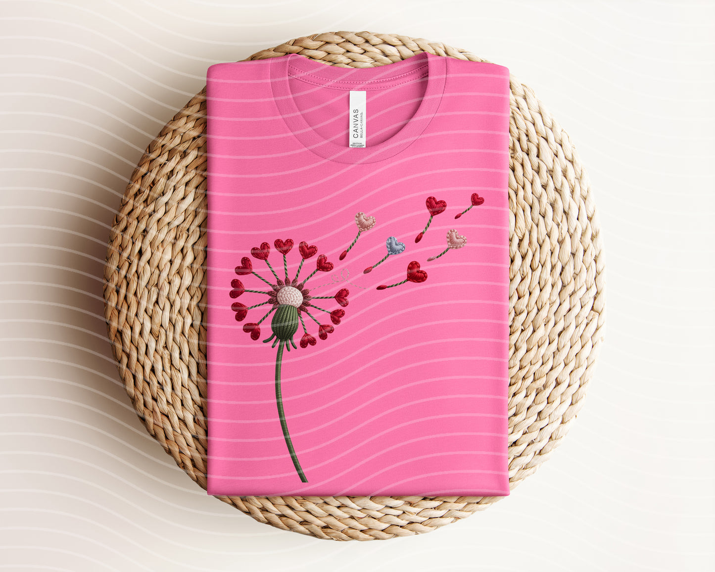 Heart Dandelion Graphic Tee