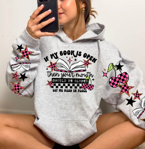 If My Book is Open Graphic Tee