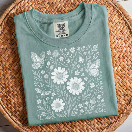 Dainty Floral Graphic Tee