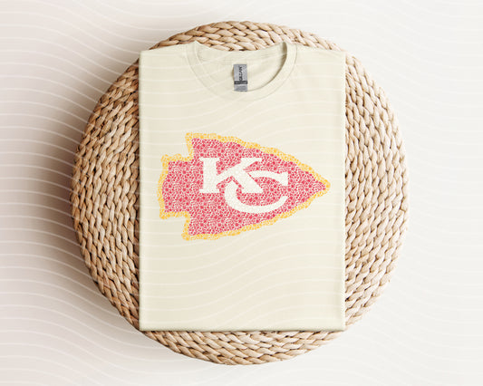 Floral Chiefs Graphic Tee