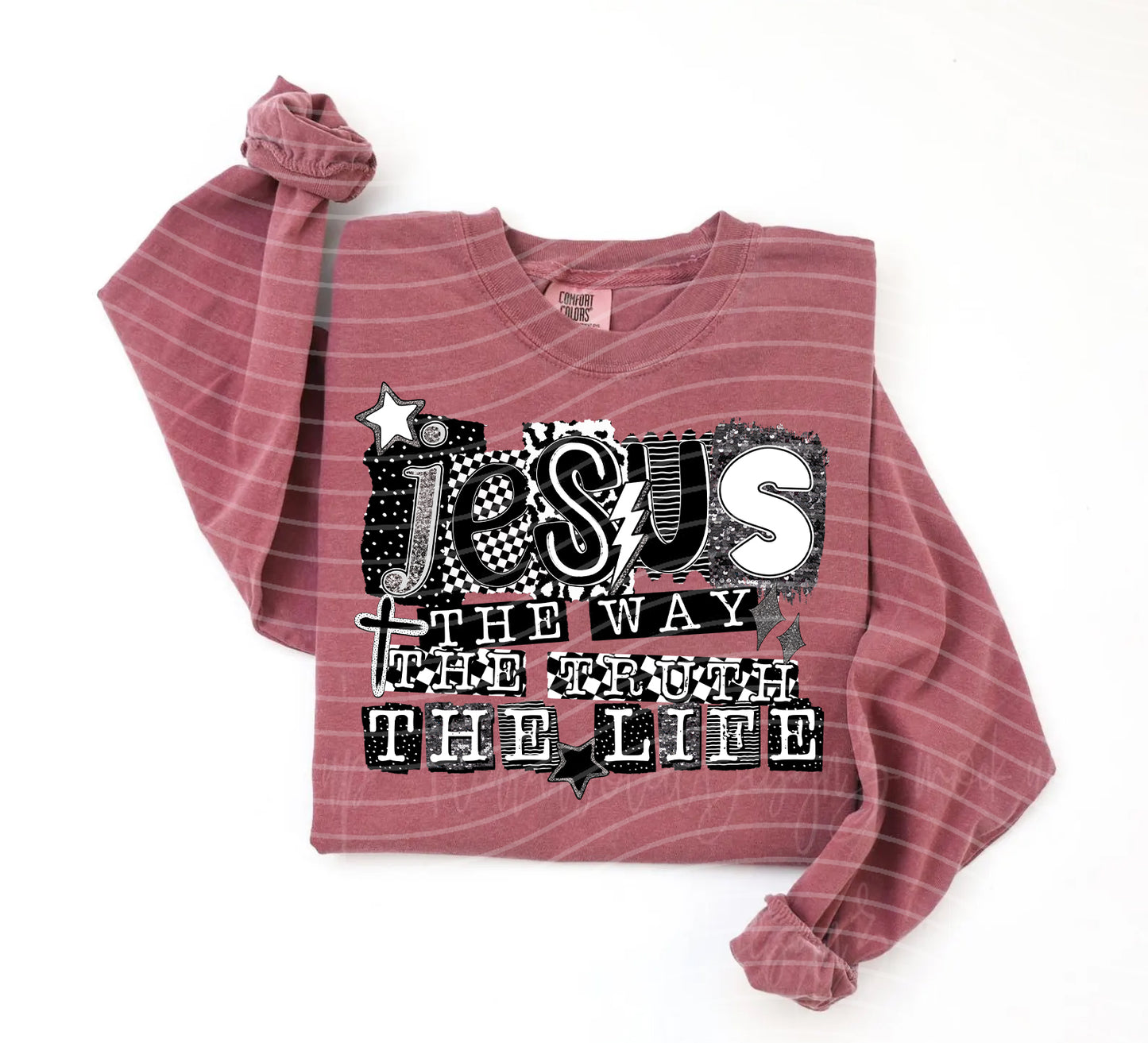 Jesus the Way the Truth the Life Graphic Tee