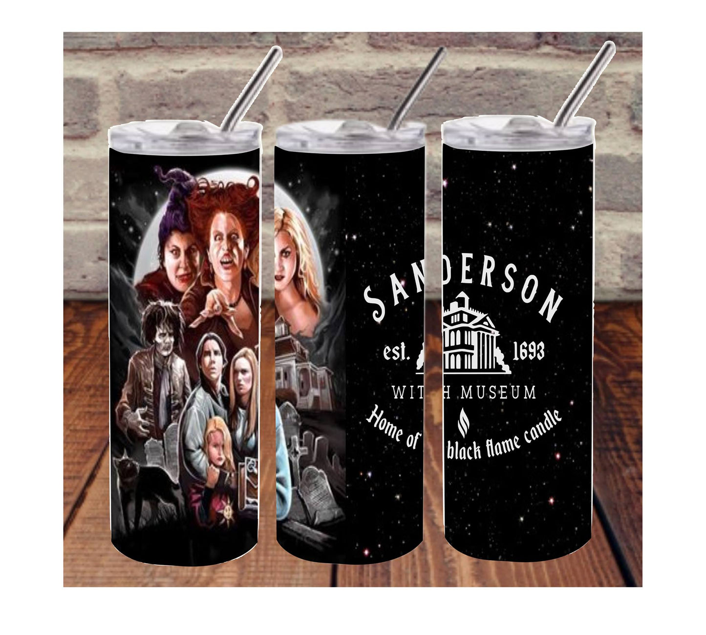 Sanderson Witch Museum 20 Oz Skinny Tumbler