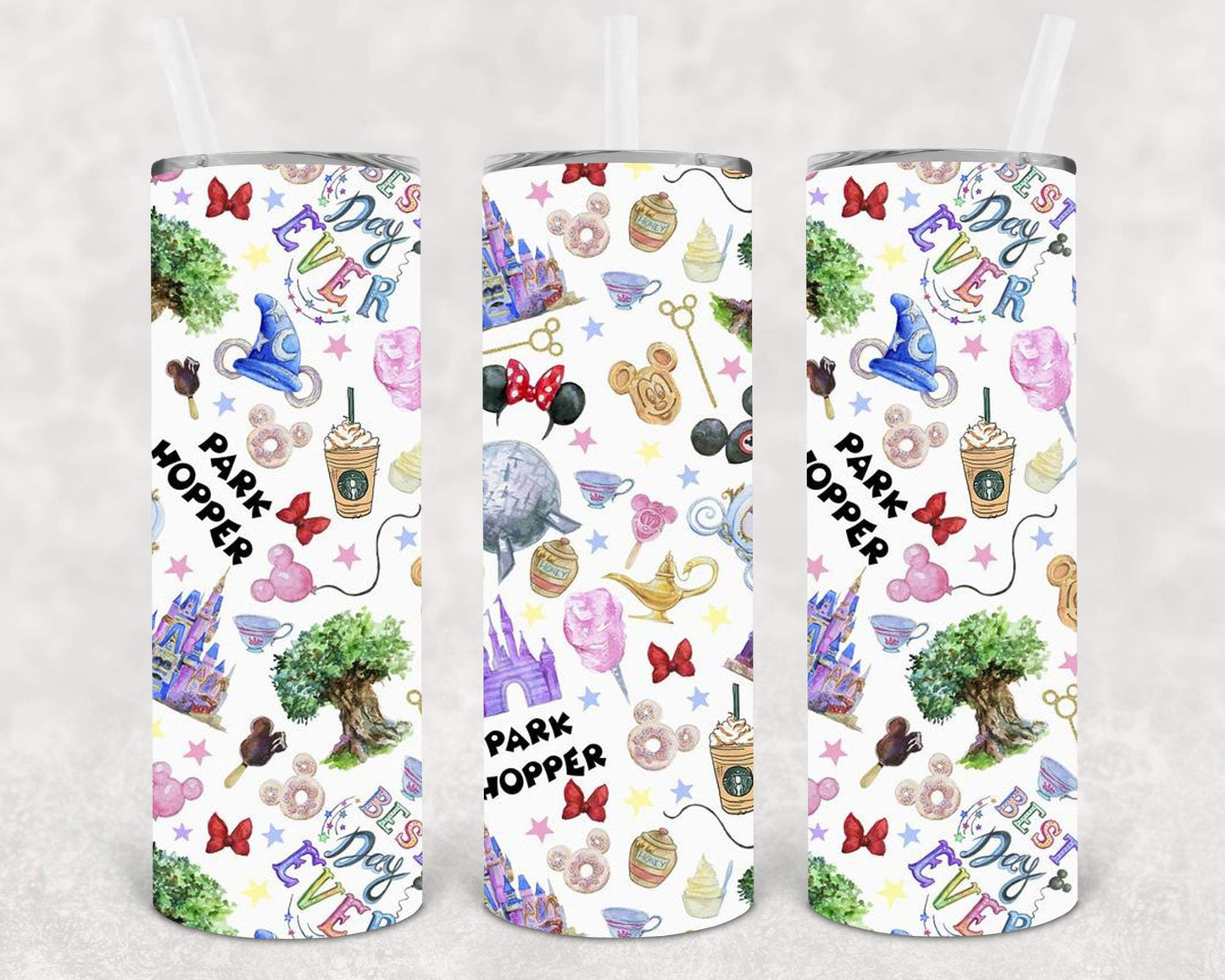 Park Hopper 20 Oz Skinny Tumbler