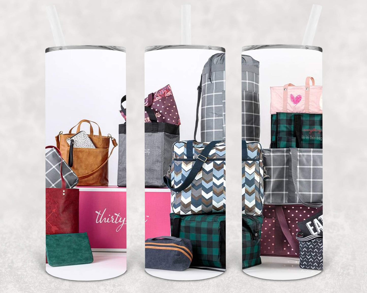 Thirty-One 20 Oz Skinny Tumbler