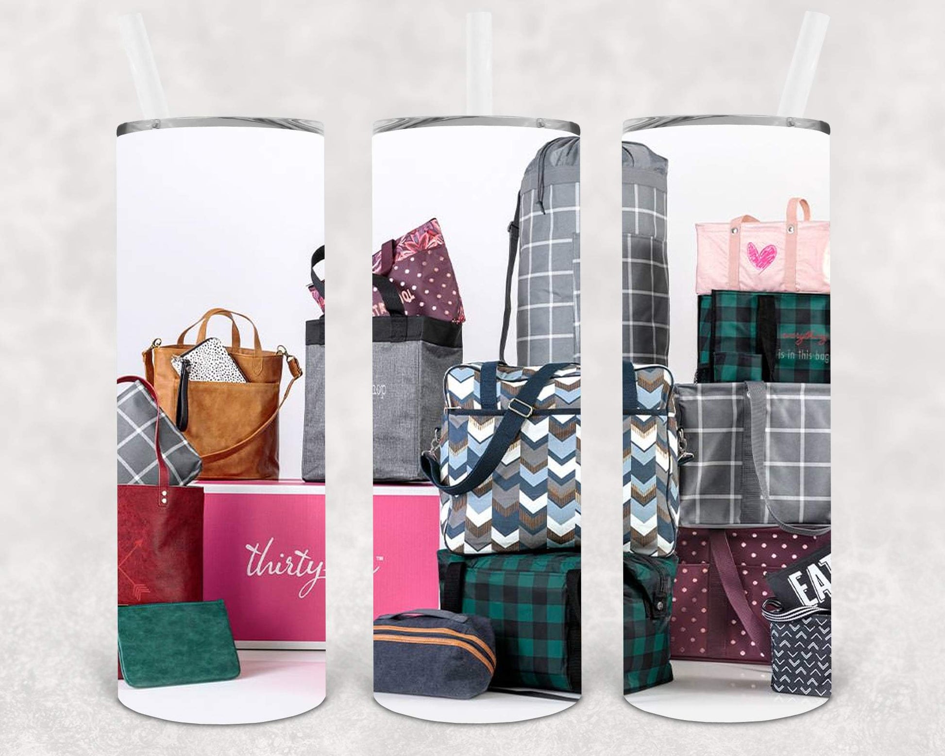 Thirty-One 20 Oz Skinny Tumbler