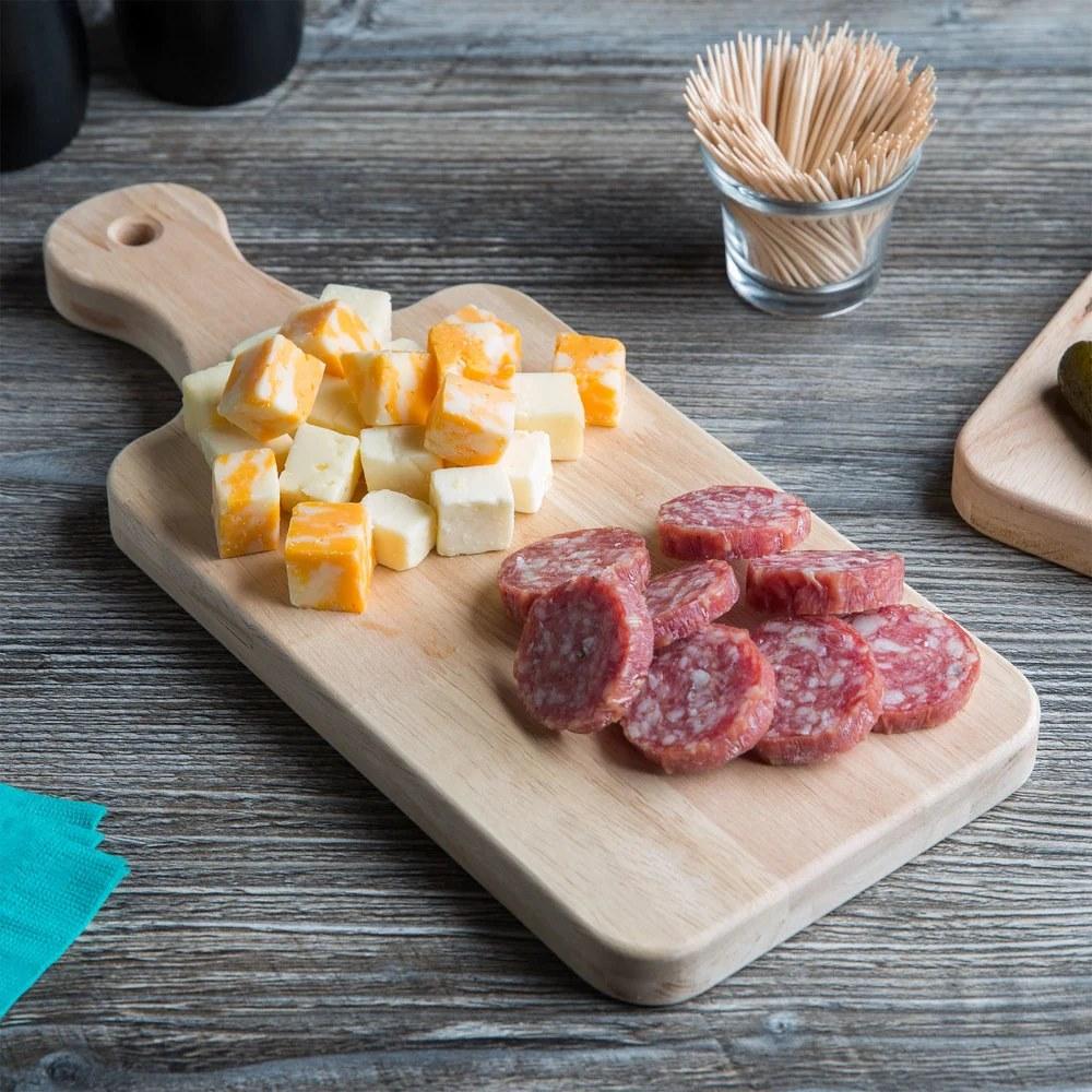 Personalize Floral Engraved Charcuterie Cutting Board