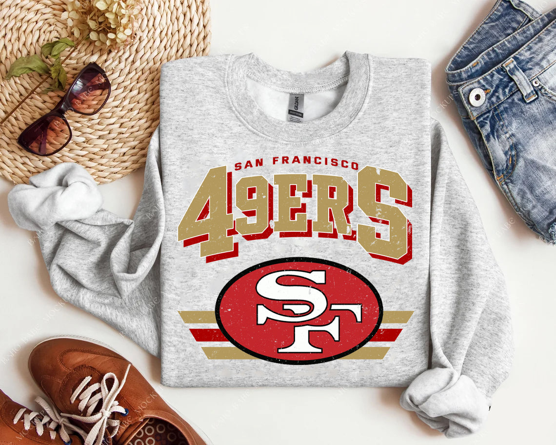 Vintage Team 49ers Graphic Tee