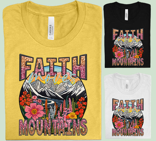 Faith Moves Mountains Graphic Tee