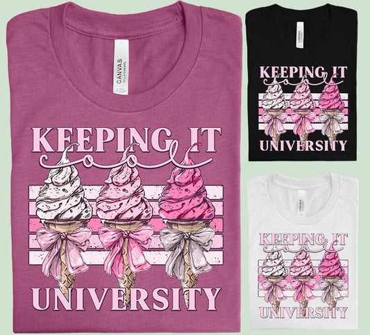 Keeping It Cool University Graphic Tee
