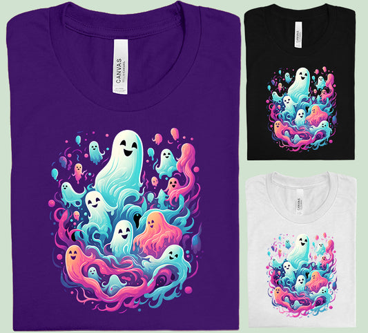 Cute Ghosts Graphic Tee