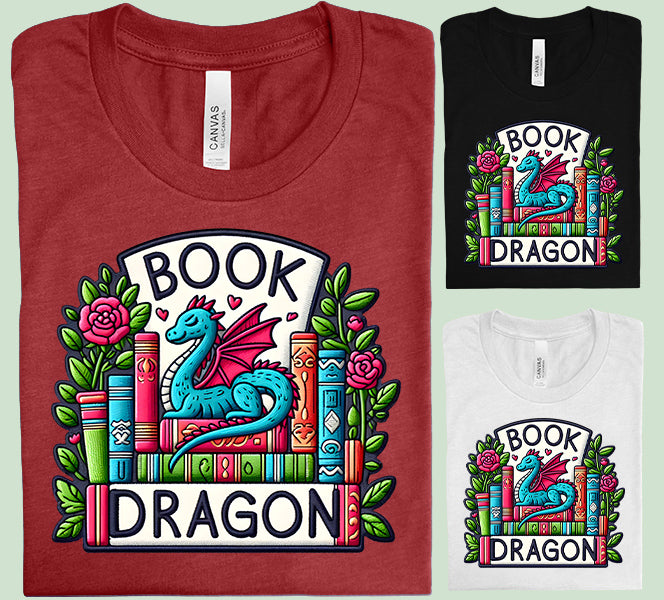 Book Dragon Graphic Tee