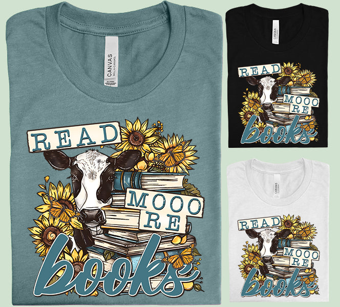 Read Mooore Books Graphic Tee