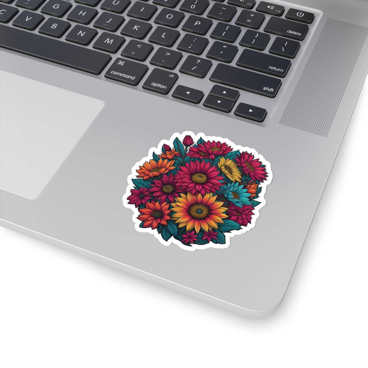 Fun Flowers Daisies Bright Colors | Fun Stickers | Happy Stickers | Must Have Stickers | Laptop Stickers | Best Stickers | Gift Idea