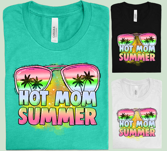 Hot Mom Summer Graphic Tee