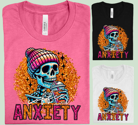 Coffee and Anxiety Graphic Tee