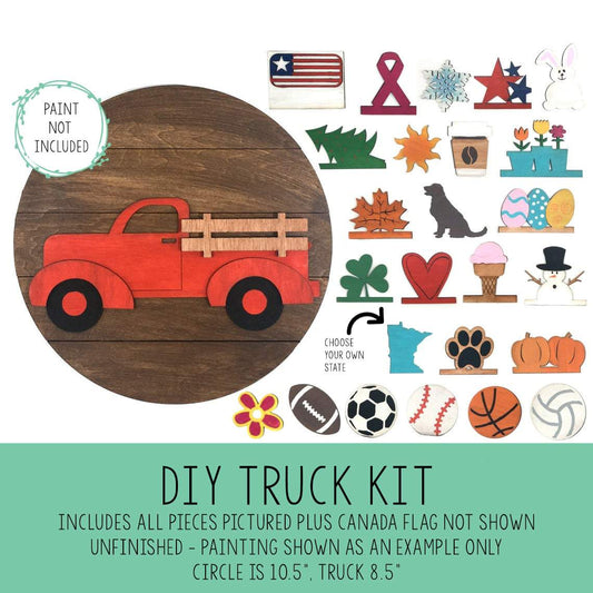 Diy Truck Kit Wall Hanging