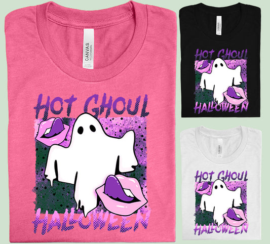 Hot Ghoul Hallowen Graphic Tee