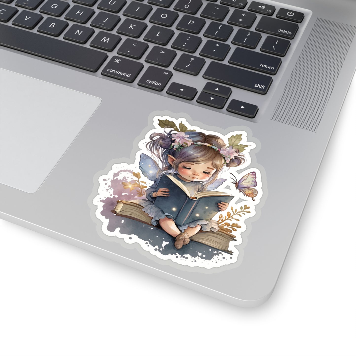 Reading Fairy Sticker Bright Colors | Fun Stickers | Happy Stickers | Must Have Stickers | Laptop Stickers | Best Stickers | Gift Ideas