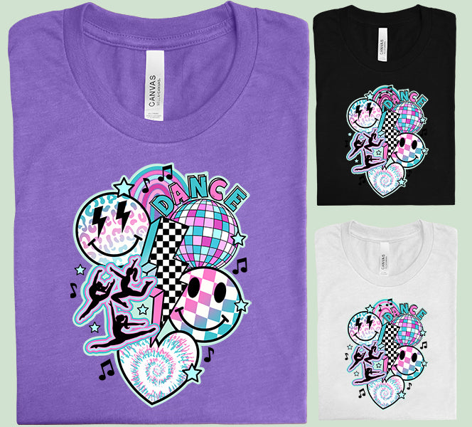 Dance Collage Graphic Tee