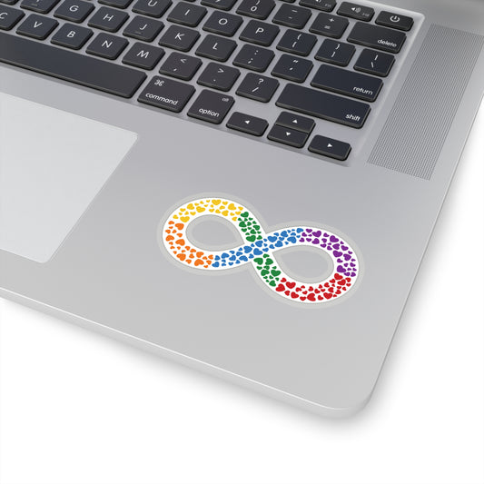 Neurodiversity Sticker Bright Colors | Fun Stickers | Happy Stickers | Must Have Stickers | Laptop Stickers | Best Stickers | Gift Id