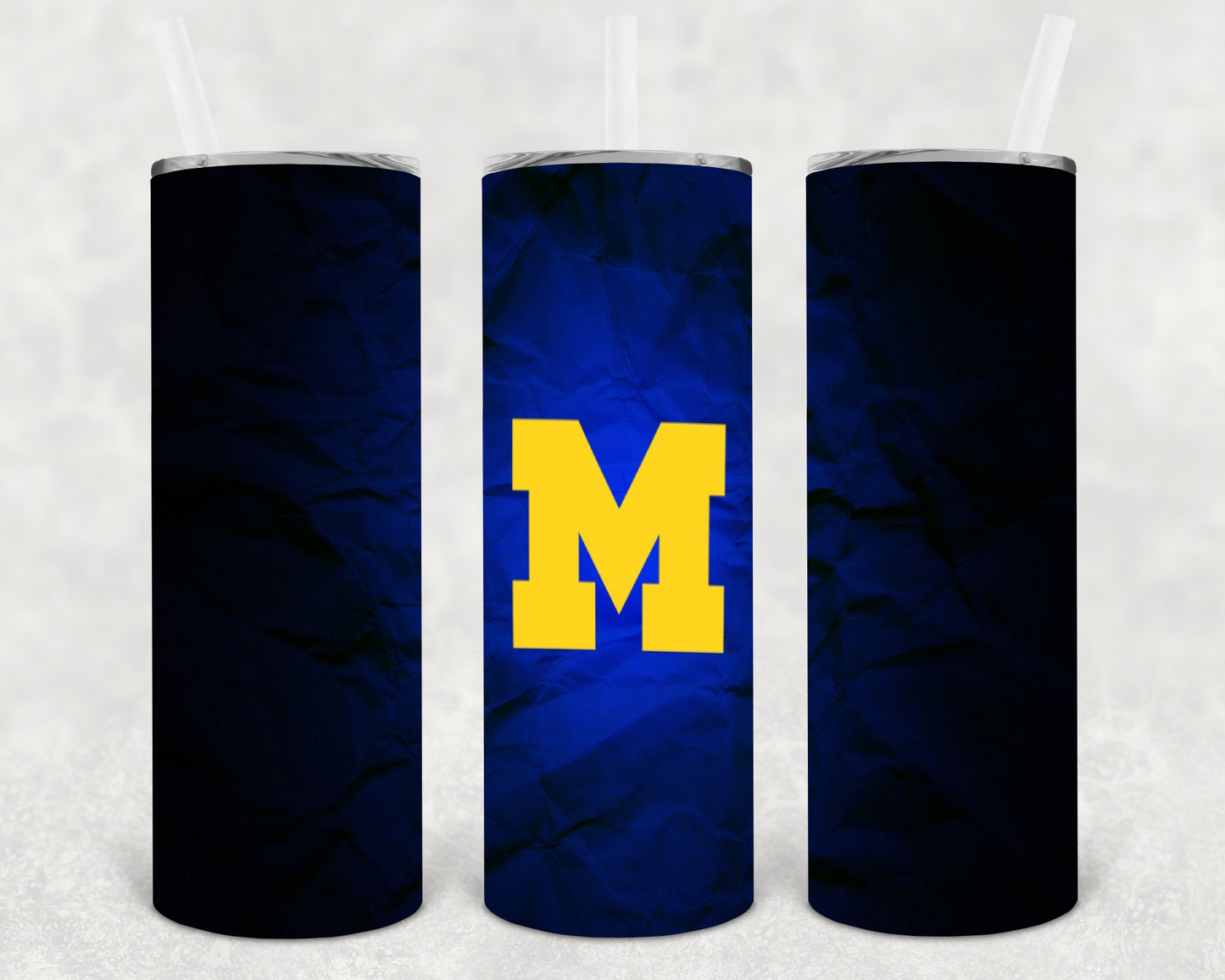 Michigan 20 Oz Skinny Tumbler