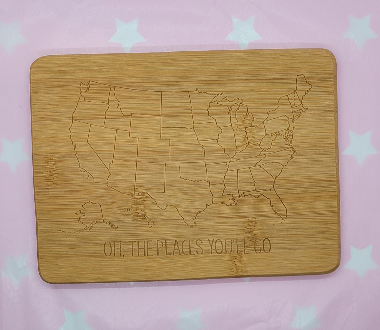 Oh The Places Youll Go Travel Tracking Board Wall Hanging