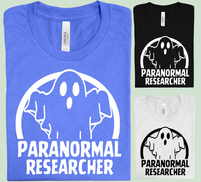 Paranormal Researcher Graphic Tee