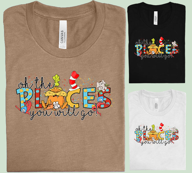 Oh the Places You'll Go Graphic Tee