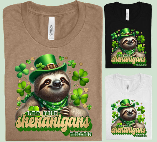 Let the Shenanigans Begin Graphic Tee