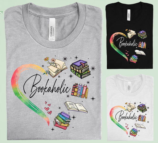 Bookaholic Graphic Tee Graphic Tee