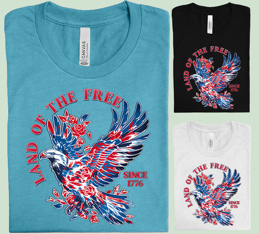 Land of the Free Graphic Tee