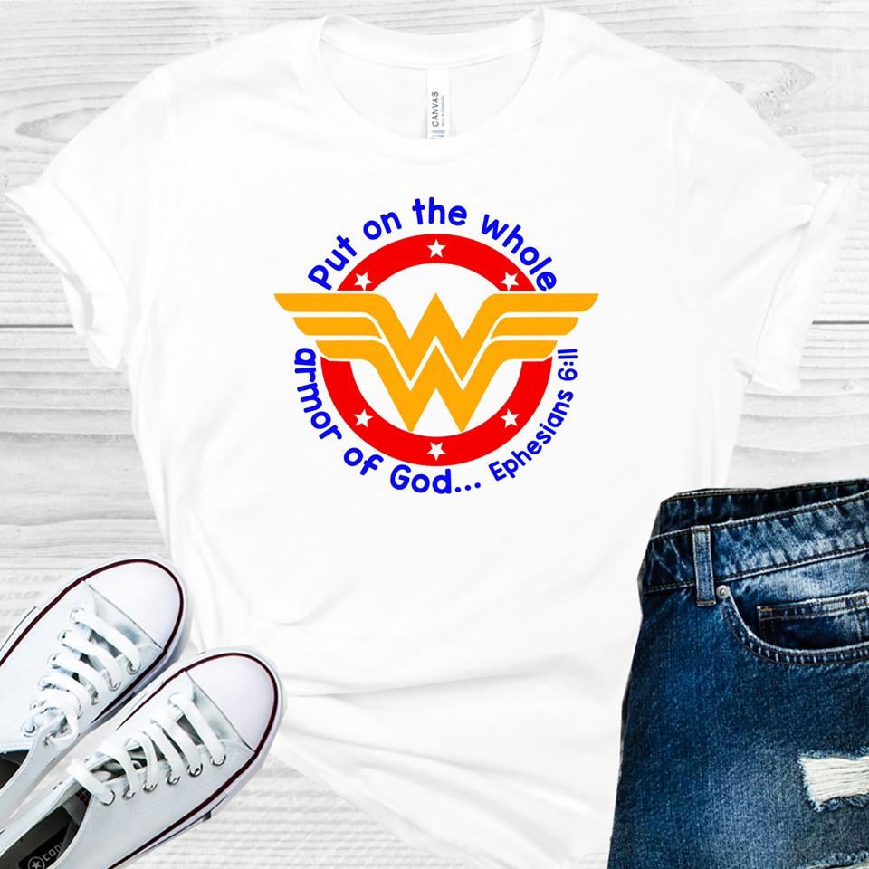 Put On The Whole Armor Of God Graphic Tee Graphic Tee