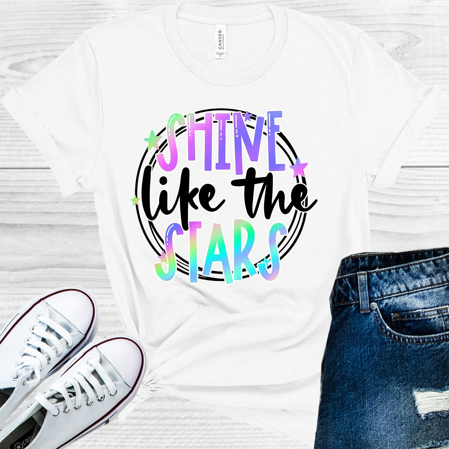 Shine Like The Stars Graphic Tee Graphic Tee