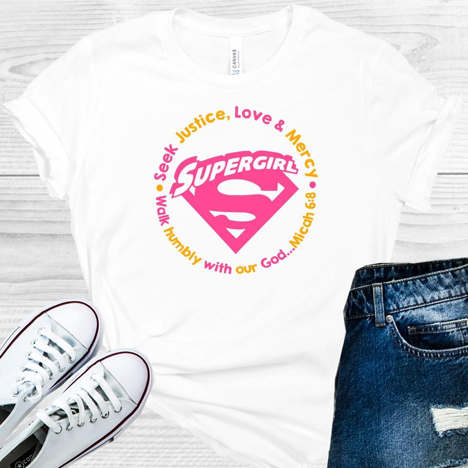 Supergirl Graphic Tee Graphic Tee