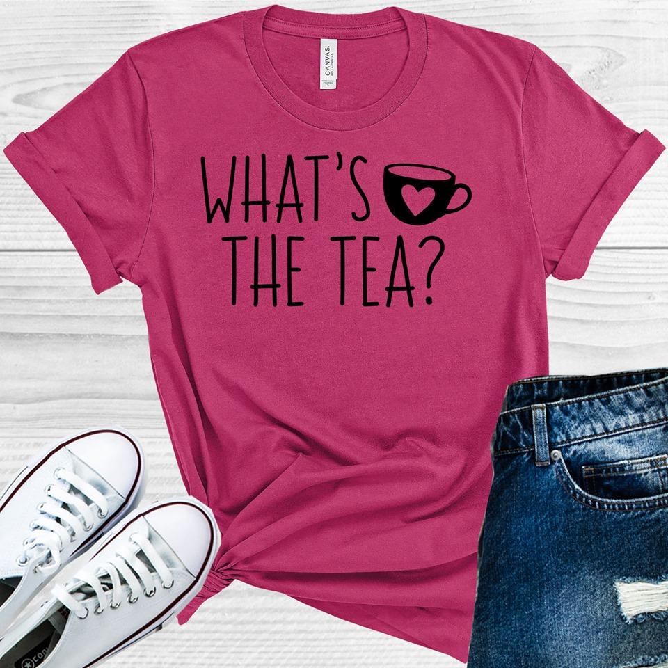 Whats The Tea Graphic Tee Graphic Tee