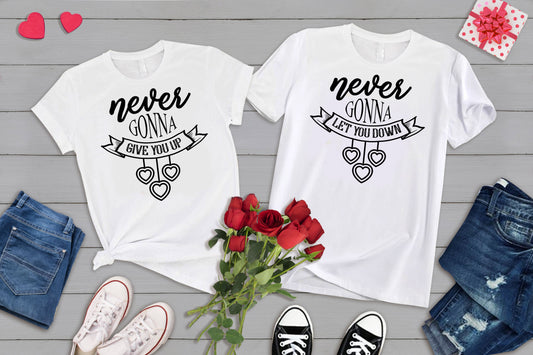 Never Gonna Give You Up Graphic Tee Graphic Tee