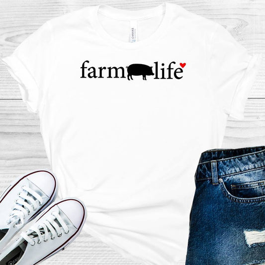 Farm Life (Pig) Graphic Tee Graphic Tee