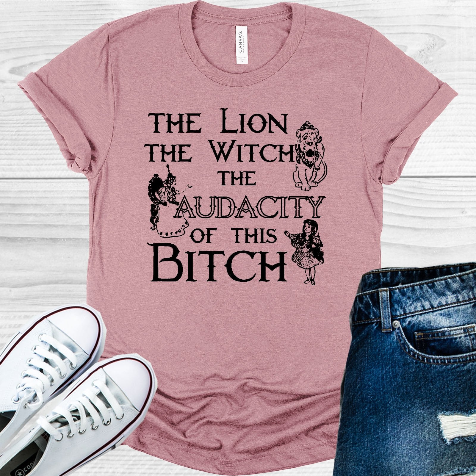 The Lion Witch Audacity Of This B**** Graphic Tee Graphic Tee
