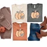 Fall Pumpkin Graphic Tee Graphic Tee