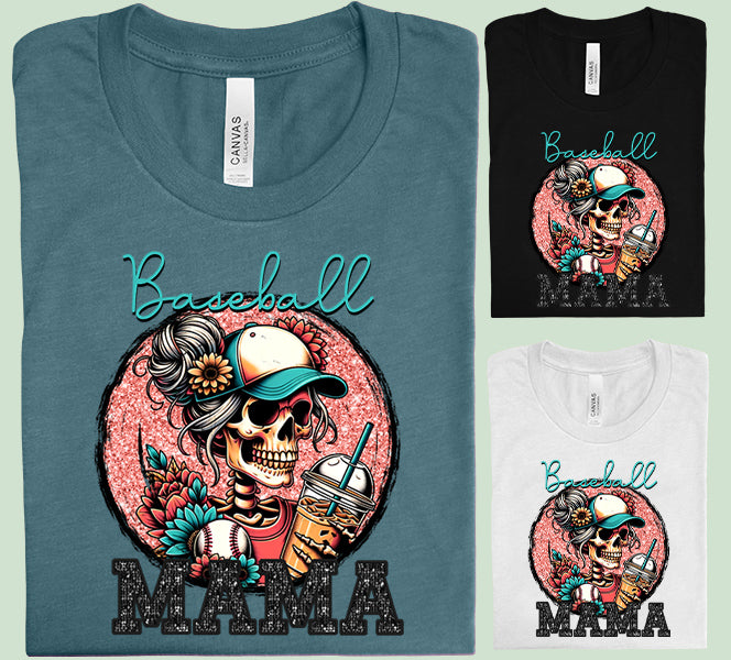 Baseball Mama Graphic Tee
