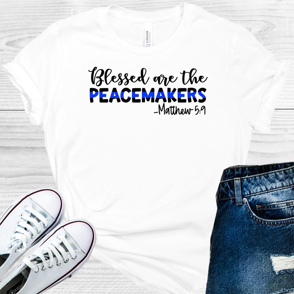 Blessed Are The Peacemakers Graphic Tee Graphic Tee