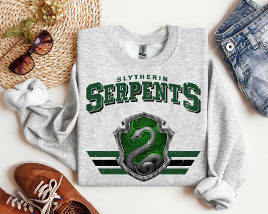 Slytherin Serpents Graphic Tee