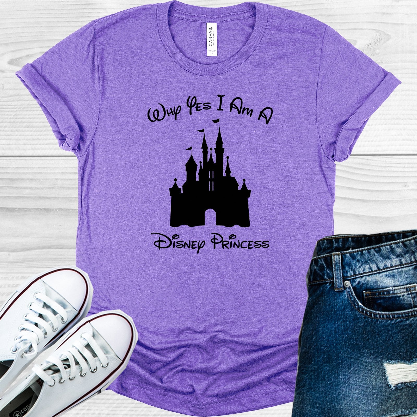 Why Yes I Am A Disney Princess Graphic Tee Graphic Tee