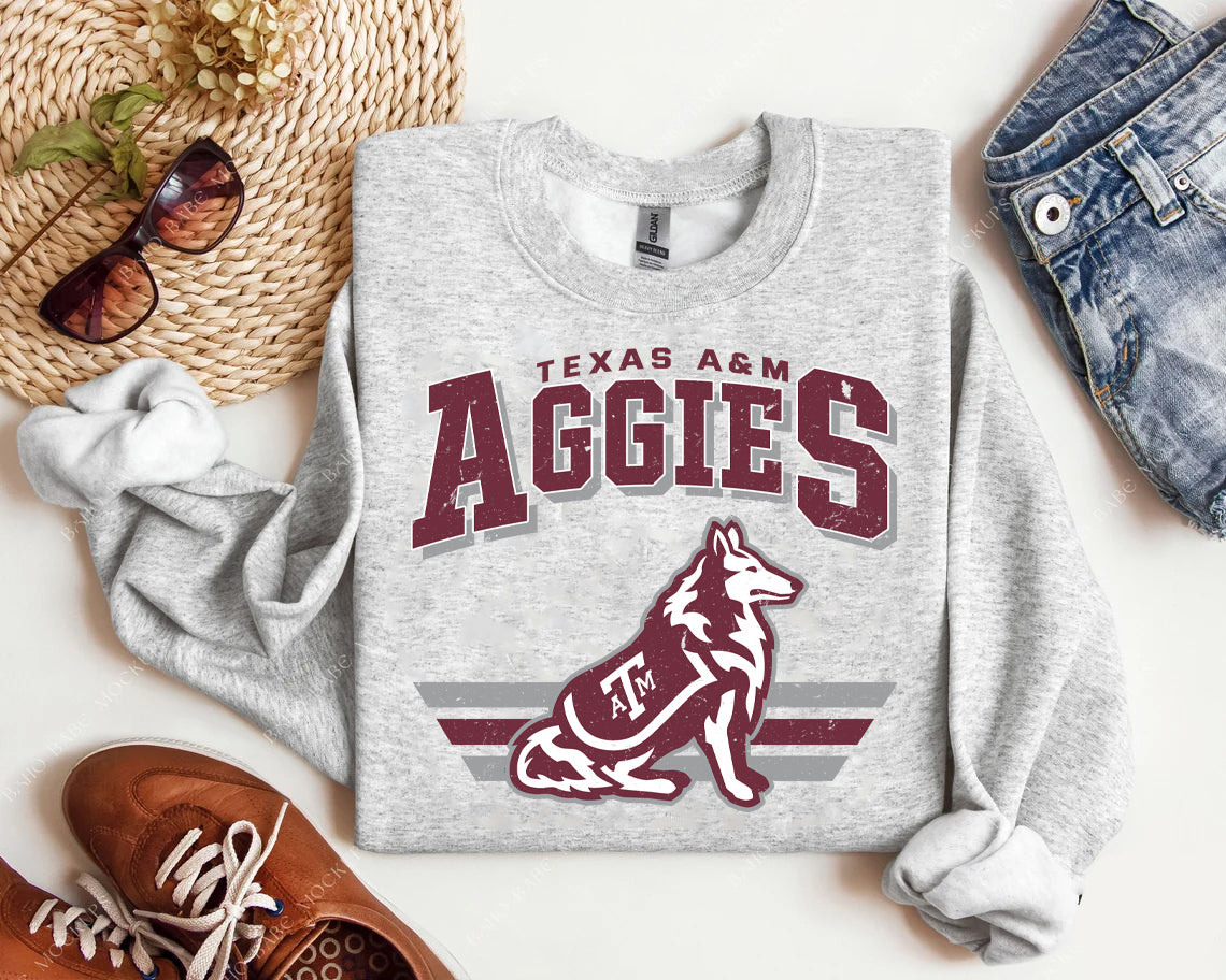 Vintage Team Aggies Graphic Tee